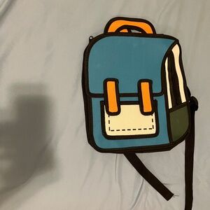 Cartoon lunch bag